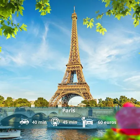 Villa La Des Etoiles , 8pers 5min Disneyland Paris Magny-le-Hongre